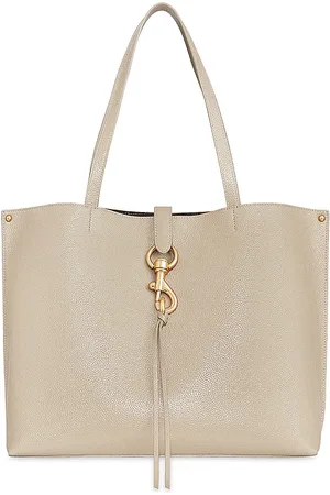 Rebecca Minkoff Bolso tote megan en color ivory talla all en - Ivory. Talla all.
