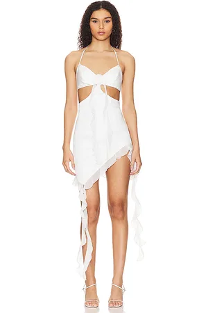 MORE TO COME Vestido nur mini en color talla L en - White. Talla L (también en M, XXS).