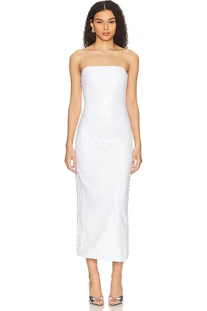 bubish Maxivestido hannah sequin en color talla 12 en - White. Talla 12 (también en 6, 8).