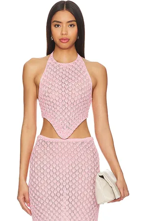 DEVON WINDSOR Lana top en color rosado talla S en - Pink. Talla S (también en XS).