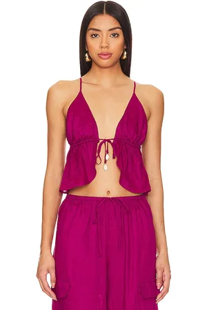 L*Space Top atardecer en color morado talla M en - Purple. Talla M (también en S, XL, XS).