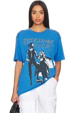 DAYDREAMER Vestido de algodón fleetwood mac rumors en color azul talla L en - Blue. Talla L (también en M, S, XL, XS).