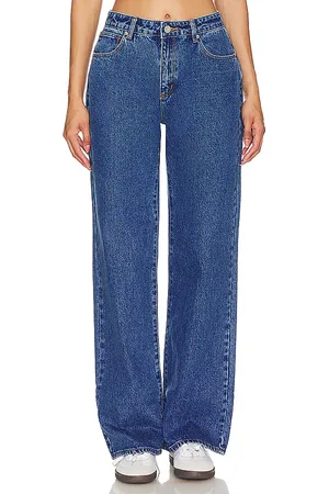 ABrand Pierna ancha 95 baggy en color denim-medium talla 27 en - Denim-Medium. Talla 27 (también en 28).