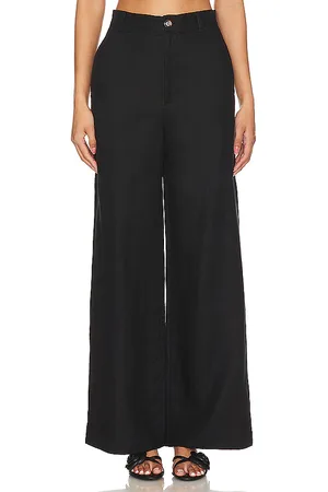 Bardot Pantalón enya linen en color talla 2 en - Black. Talla 2 (también en 4).