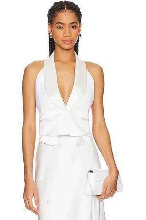 Simkhai Chaleco con solapa chal albany en color talla 10 en - . Talla 10 (también en 6).