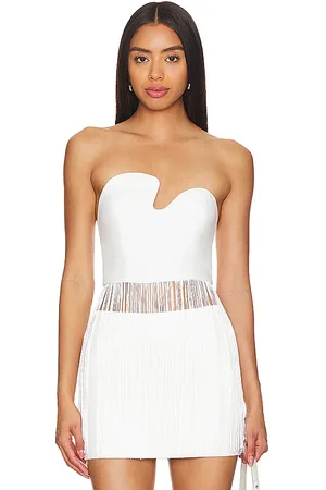 Amanda Uprichard Top sin tirantes puzzle en color talla M en - . Talla M (también en S, XS).