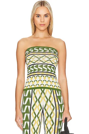 MISA Aida top en color verde talla L en - Green. Talla L (también en M, XL, XS, XXS).