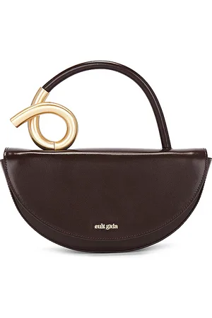 Cult Gaia Bolso con asa superior azariah en color chocolate talla all en - Chocolate. Talla all.