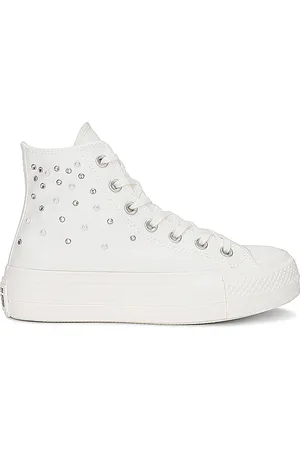 Converse Zapatilla deportiva chuck taylor all star lift en color crema talla 10 en - Cream. Talla 10 (también en 10.5, 11).