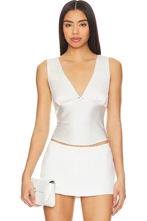 Nialaya Celia top en color talla L en - White. Talla L (también en M).