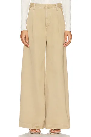 AGOLDE Pantalón daryl en color beige talla 28 en - Beige. Talla 28 (también en 29, 30, 31, 32, 34).