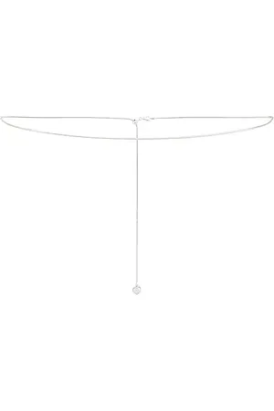 LOREN STEWART Serpent bolo belt chain en color plateado metálico talla all en - Metallic Silver. Talla all.