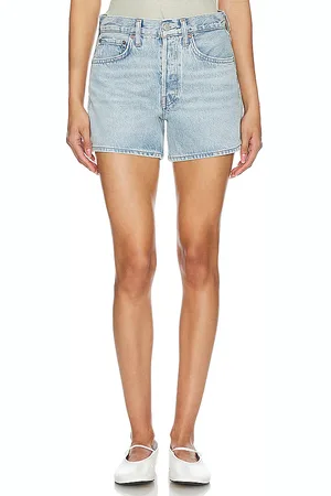 AGOLDE Shorts vintage holgados parker long en color denim claro talla 23 en - Denim-Light. Talla 23 (también en 24, 31, 32, 33, 34).