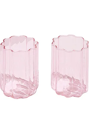Fazeek Juego de gafas wave glass set of 2 en pink en color talla all en - Pink. Talla all.