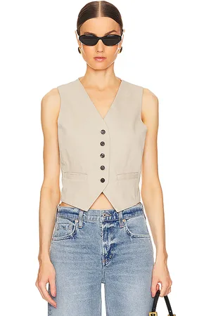 Citizens of Humanity Chaleco sierra en color beige talla M en - Beige. Talla M (también en L).