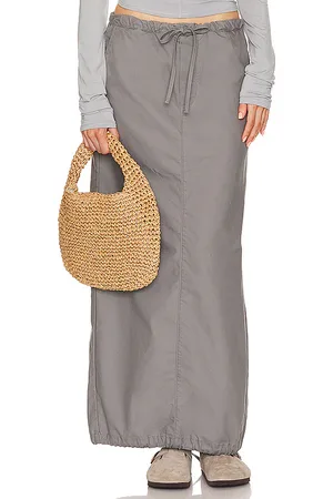 Helsa Falda maxi workwear en color gris talla S en - Grey. Talla S (también en XXS).