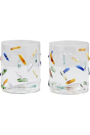 Fazeek Juego de gafas confetti glasses set of 2 en color neutral talla all en N/A - Neutral. Talla all.
