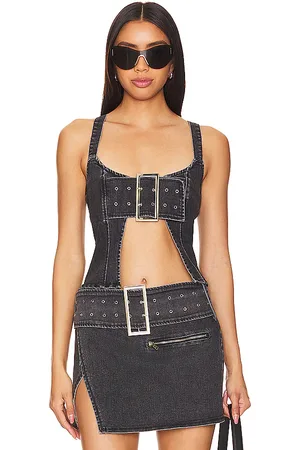 BY.DYLN Zeddy top en color negro talla M en - Black. Talla M (también en L, S, XL, XS).
