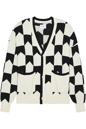 Rhude Cárdigan en color negro talla L en - Black. Talla L (también en M, S).