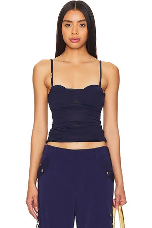 SER.O.YA Reyes top en color talla S en - Navy. Talla S (también en XS, XXS).