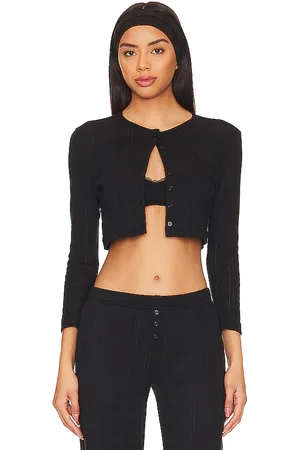 Cou Cou Intimates Cárdigan en color talla L en - Black. Talla L (también en M, S, XL, XS).