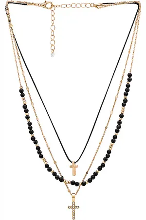 8 Other Reasons Collar superpuesto en color oro metálico talla all en - Metallic Gold. Talla all.