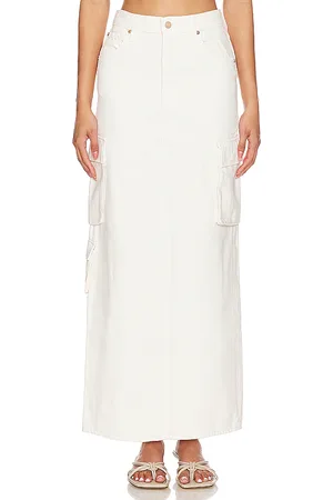 Mother Falda estilo carga fun dip en color blanco talla 26 en - White. Talla 26 (también en 27).