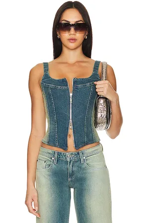 EB DENIM Corsé rainy en color denim-medium talla L en - Denim-Medium. Talla L (también en XS).