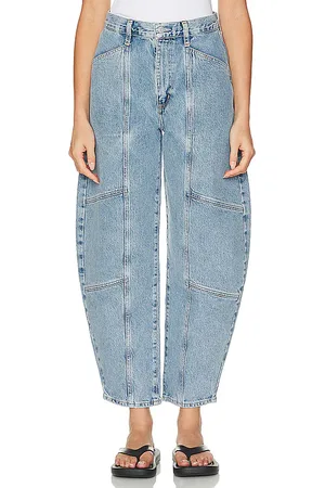 AGOLDE Pierna ancha mara en color denim claro talla 32 en - Denim-Light. Talla 32 (también en 33).