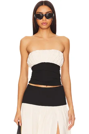 Lovers And Friends Top tubo mac en color negro, blanco talla M en - Black, White. Talla M (también en L, S, XL, XS).