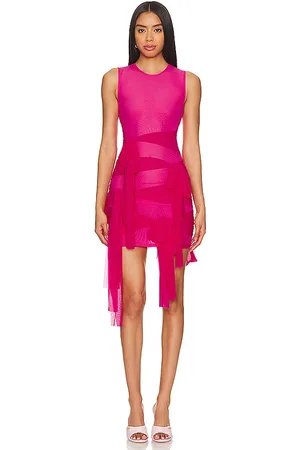 Lovers And Friends Vestido jayleen mini en color fucsia talla XS en - Fuchsia. Talla XS (también en XXS).