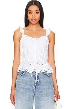 Paige Marsa top en color talla 10 en - White. Talla 10 (también en 8).