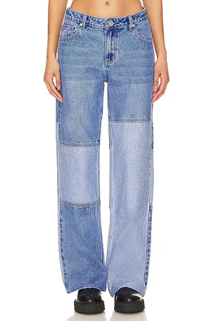 MORE TO COME Jean pierna ancha aluna en color azul talla M en - Blue. Talla M (también en L, XL, XS, XXS).