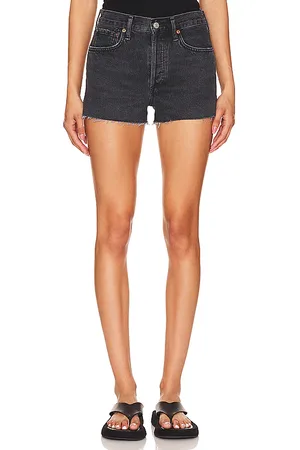 AGOLDE Short parker en color negro talla 28 en - Black. Talla 28 (también en 29, 30, 32).