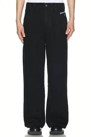 Jaded London Ldn applique colossus jeans en color talla 30 en - Black. Talla 30 (también en 28, 32, 34, 36).