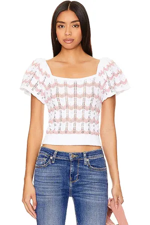 525 America Kalli top en color blanco talla L en - White. Talla L (también en XL).