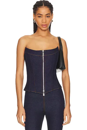 EB DENIM Corsé claire en color denim-dark talla S en - Denim-Dark. Talla S (también en XS).