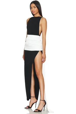 NBD Vestido largo zafinah en color negro talla M en - Black. Talla M (también en S, XS).