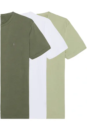 AllSaints Camiseta brace en color verde oliva talla S en - Olive. Talla S (también en XS).