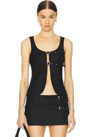 AYA MUSE Chaleco lucerne en color talla M en - Black. Talla M (también en XL, XS).