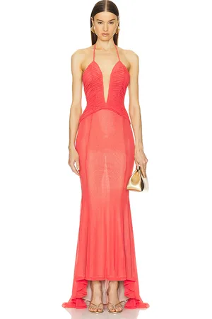 Michael Costello Vestido largo sunset en color talla L en - . Talla L (también en M, S, XL, XS).
