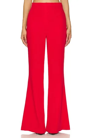 Gaurav Gupta Pantalón acampanado en color talla 10 en - Red. Talla 10 (también en 4, 8).