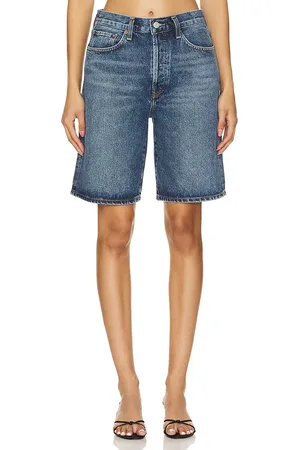 AGOLDE Risha short en color denim-dark talla 26 en - Denim-Dark. Talla 26 (también en 28, 29, 30, 34).