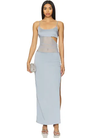 Bec & Bridge Vestido largo mari lou en color bebe azul talla 10/M en - Baby Blue. Talla 10/M (también en 12/L, 14/XL).