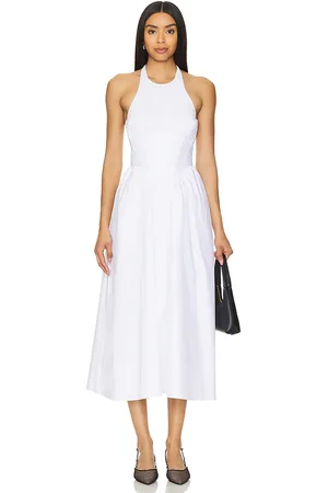 Bardot Vestido midi kylen en color blanco talla 6 en - White. Talla 6 (también en 2).