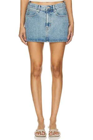 SLVRLAKE Minifalda re-work 5pkt en color denim claro talla 29 en - Denim-Light. Talla 29 (también en 31, 32).