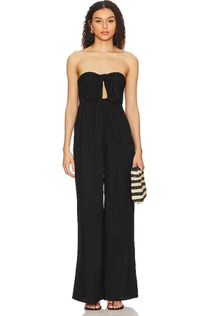 L*Space Kiwanda jumpsuit en color talla S en - Black. Talla S (también en XL, XS).