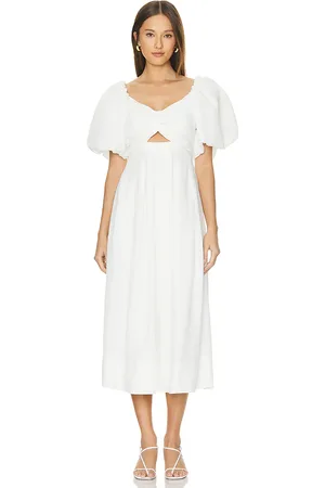 ASTR Vestido serilda en color talla S en - White. Talla S (también en XS).