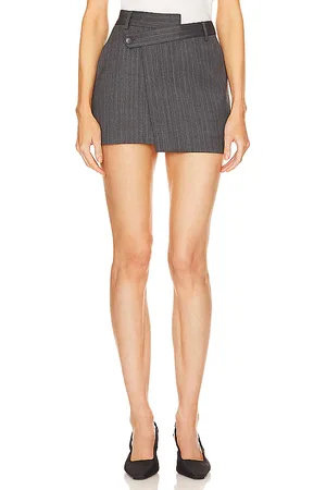 St Agni Minifalda deconstructed en color dark grey talla L en - Dark Grey. Talla L (también en XL).
