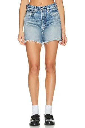 Moussy Graterford shorts en color talla 23 en - Blue. Talla 23 (también en 24).